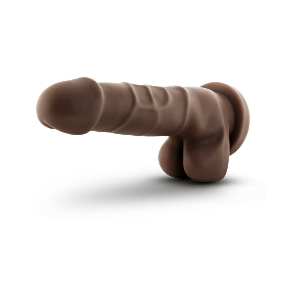 Dr. Skin Basic 7 Realistic 7.75 inches Dildo with Balls Brown