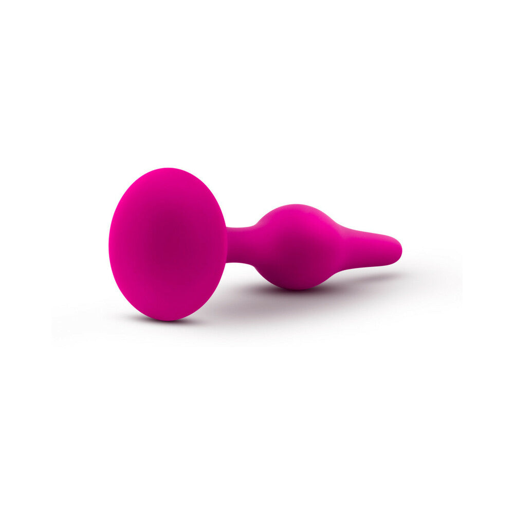 Blush Luxe Silicone Beginner Plug Medium Pink