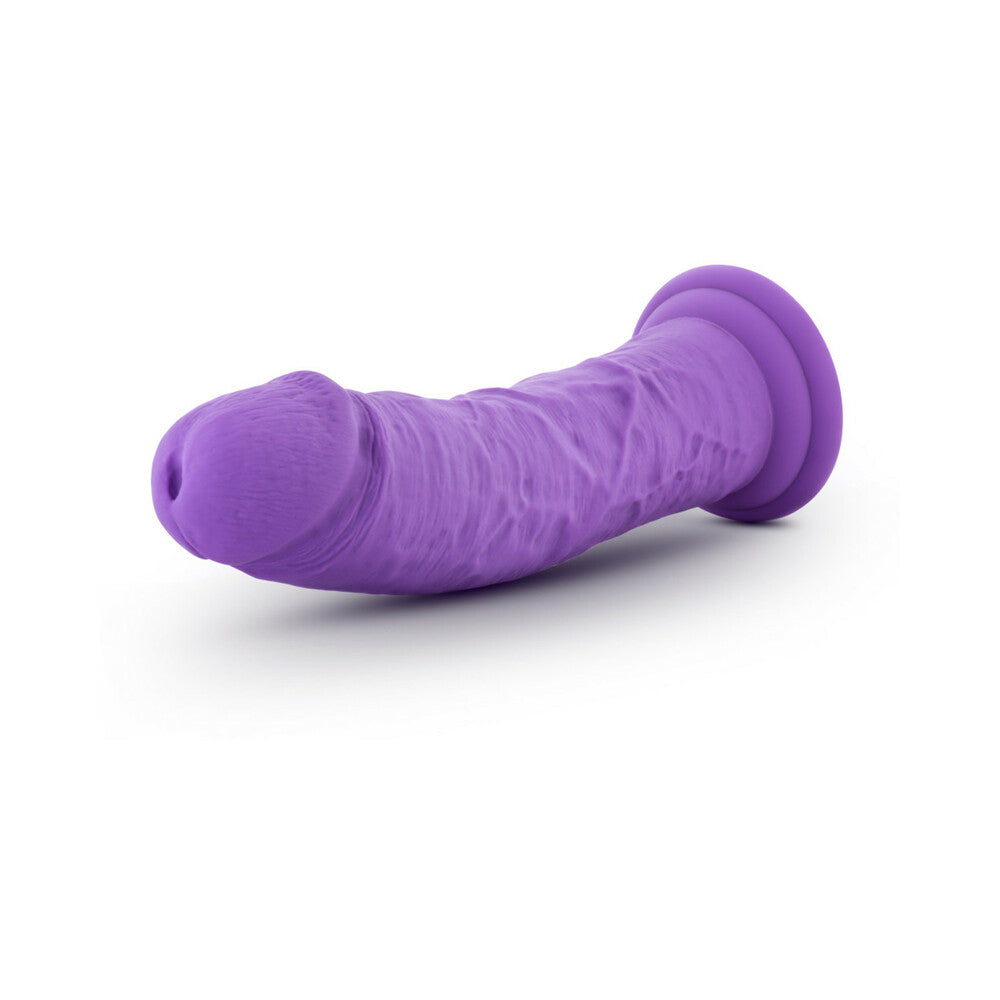 Blush Ruse Jammy Realistic 8 inches Silicone Dildo with Suction Cup Purple