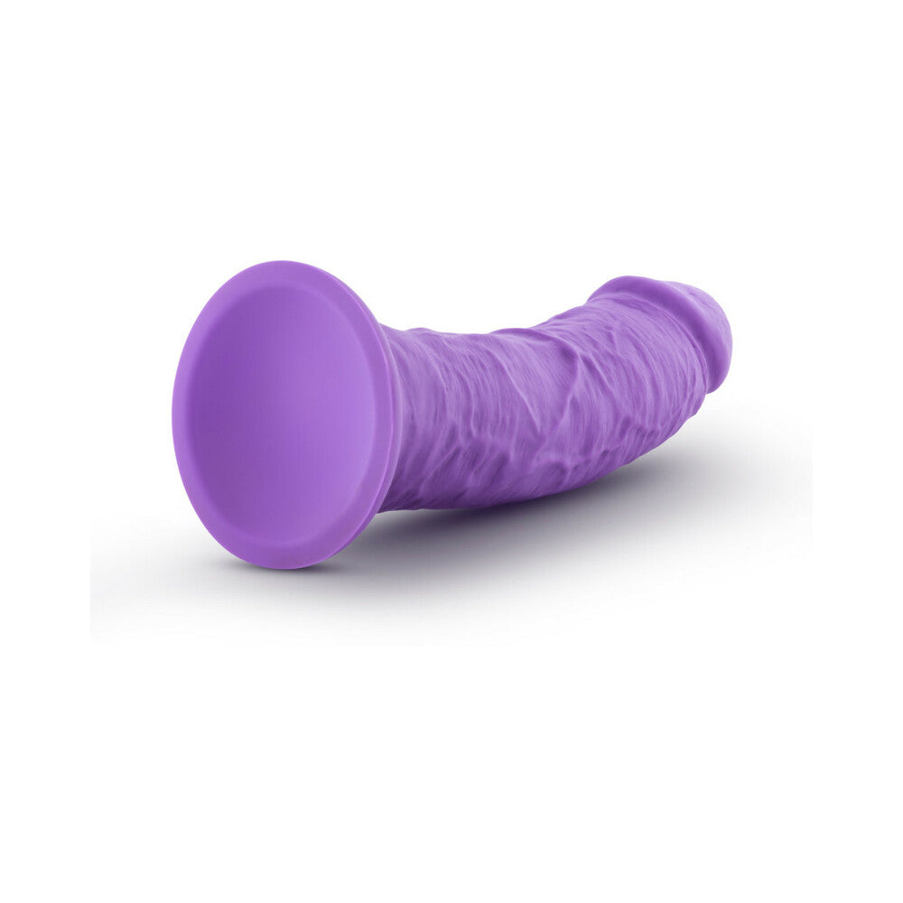 Blush Ruse Jammy Realistic 8 inches Silicone Dildo with Suction Cup Purple