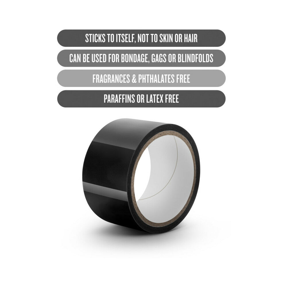 Blush Temptasia Bondage Tape 60 ' / 18 m Black
