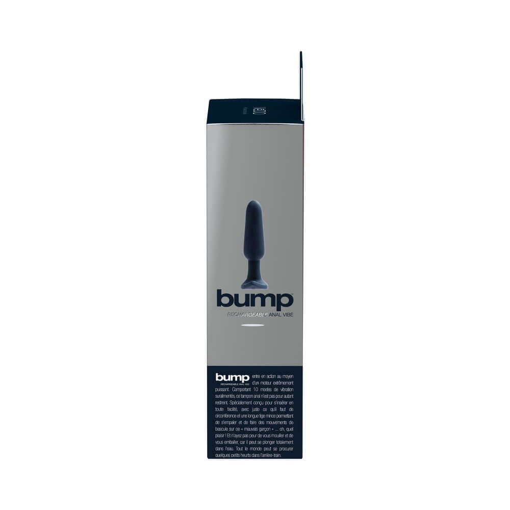 VeDO Bump Rechargeable Anal Vibe - Just Black