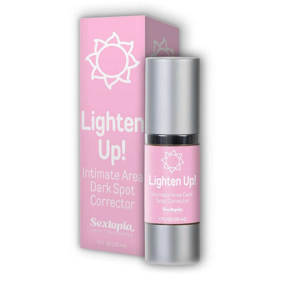 Lighten Up Dark Spot Corrector Gel 1 Oz packaging and bottle for skin treatment.