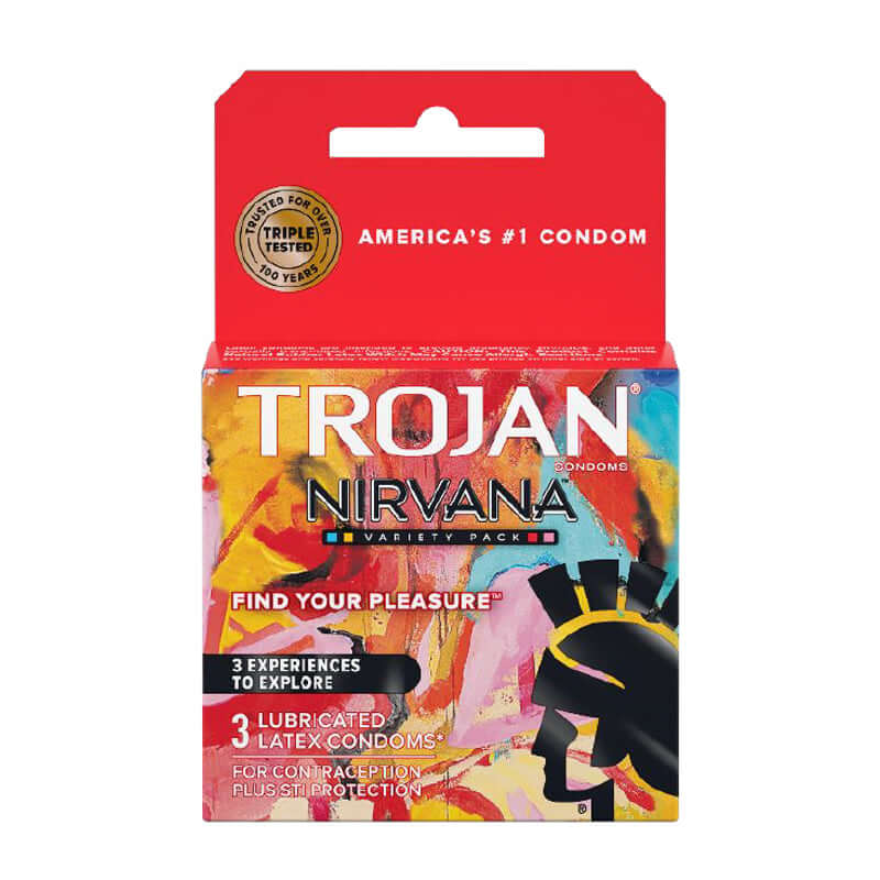 Trojan Nirvana 3 Pack Condoms