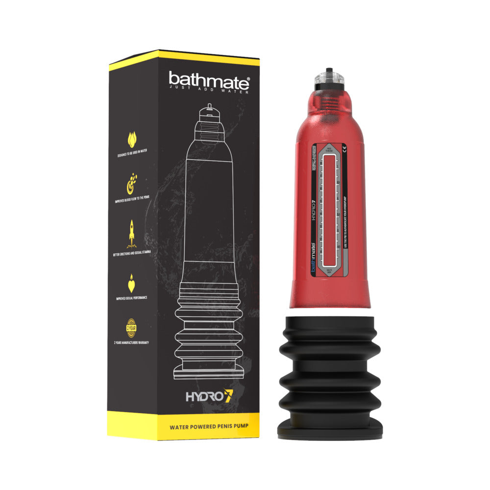 Bathmate Hydro 7 Red Penis Pump