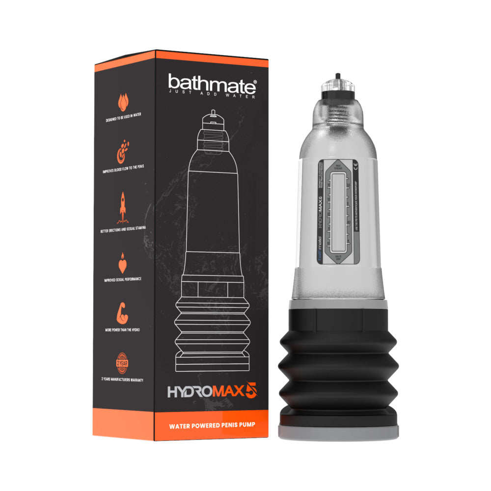 Bathmate Hydromax 5 Clear Penis Pump