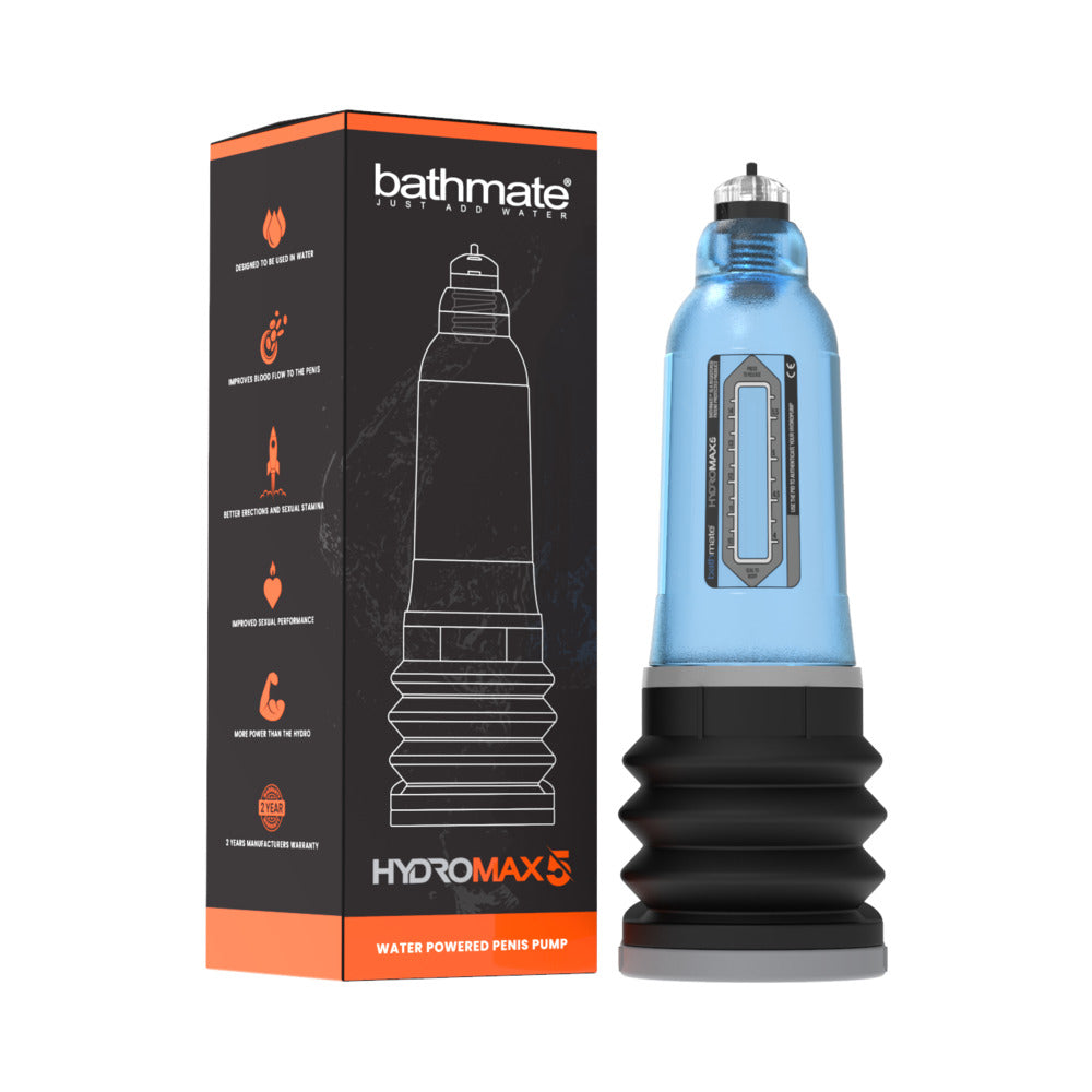 Bathmate Hydromax 5 Aqua Blue Penis Pump