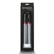 Renegade Bulge Rechargeable Penis Pump Black packaging showcasing innovative suction technology.