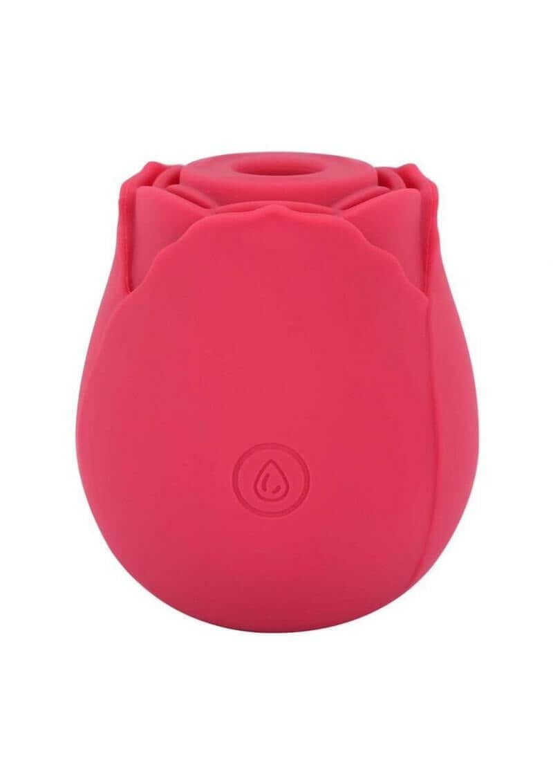 Me You Us Rosebud Silicone Sucking Vibrator Pink in a sleek rosebud design for targeted stimulation.