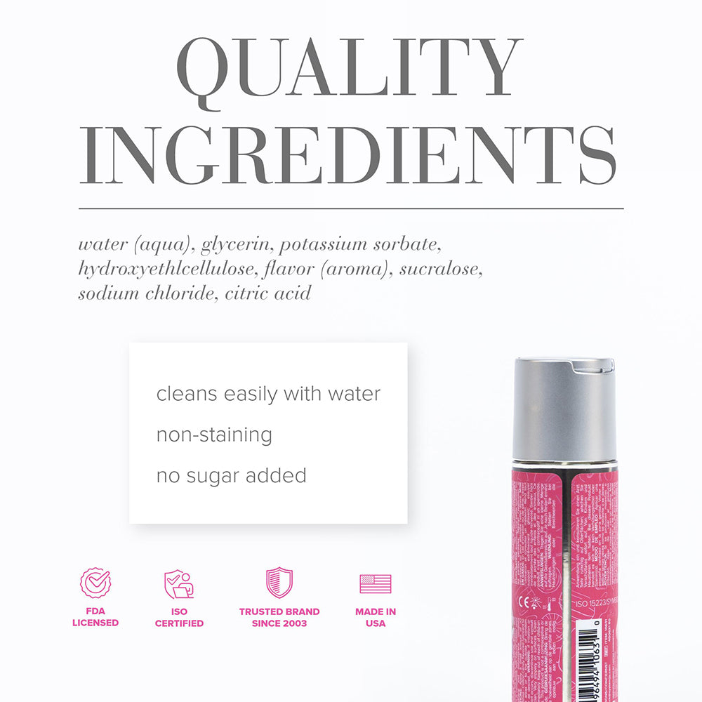JO Candy Shop Cotton Candy Flavored Water-Based Lubricant 2 oz.
