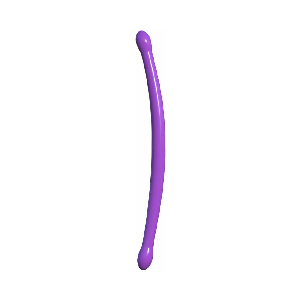 Classix Double Whammy 17.25 inches Flexible Dual-Ended Dildo Purple