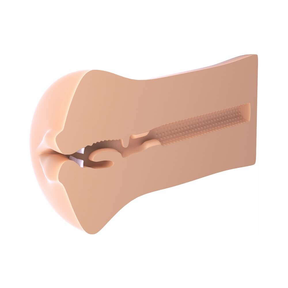 PDX Fuck Me Silly To Go Deep Throat Cocksucker realistic stroker designed for pleasure at home or traveling.