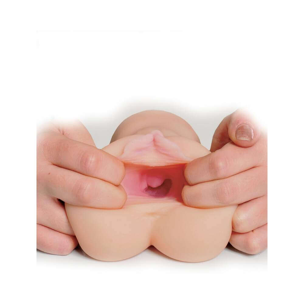 PDX Fuck Me Silly To Go Horny Fuckslut Vaginal Mega Stroker Beige