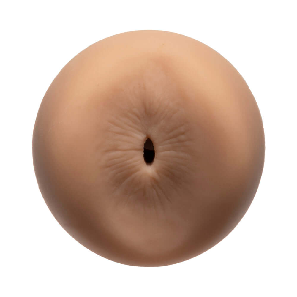 Man Squeeze Ryan Bones ULTRASKYN Ass Stroker Vanilla with a realistic texture and design.