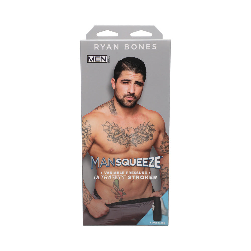 Man Squeeze- Ryan Bones - ULTRASKYN Stroker - Ass Vanilla