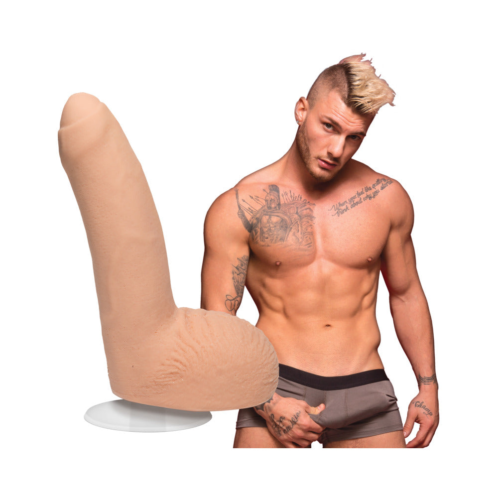 Signature Cocks - William Seed - 8 inches ULTRASKYN Cock w/Removable Vac-U-Lock Suction Cup Vanilla