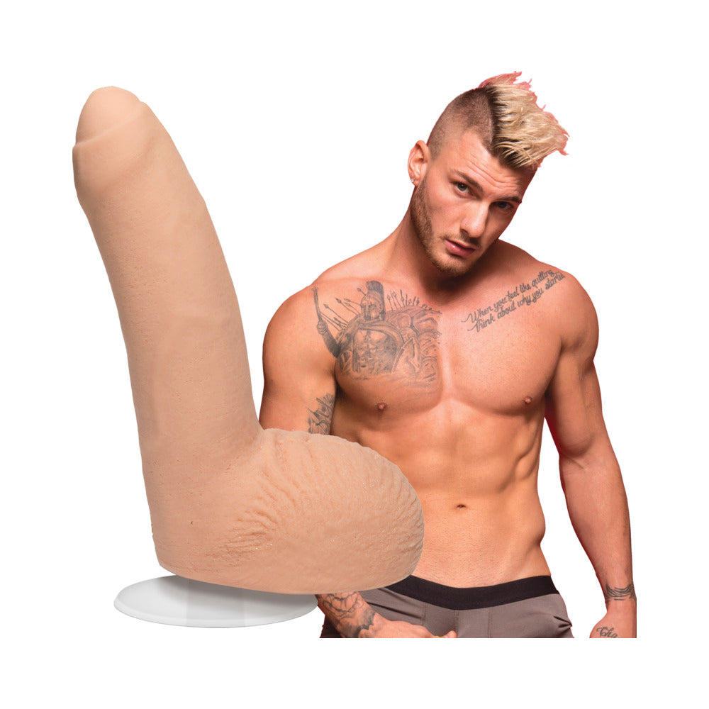 Signature Cocks - William Seed - 8 inches ULTRASKYN Cock w/Removable Vac-U-Lock Suction Cup Vanilla