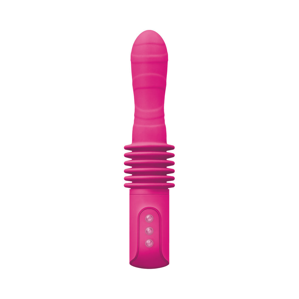 INYA Deep Stroker Rechargeable Thrusting Vibrator Pink