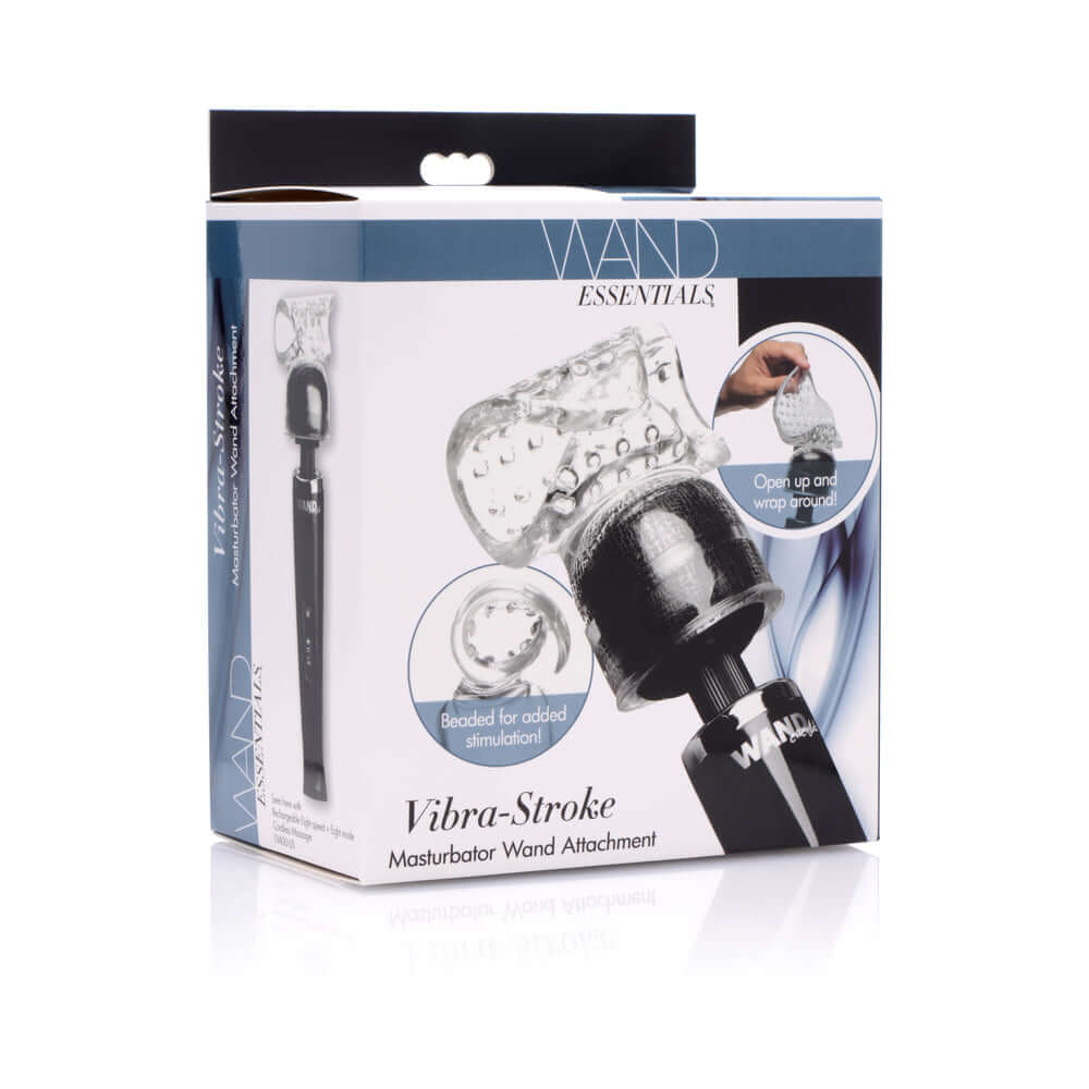 Wand Essentials Vibra-Stroke Wrapped Wand Attachment