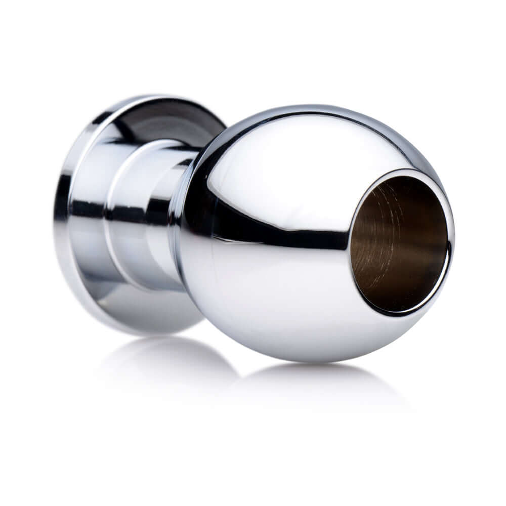 Master Series Small Abyss Steel Hollow Anal Plug