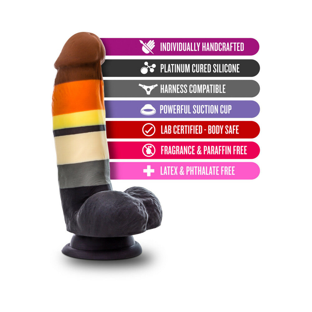 Avant Pride P9 Bear 7 inches Silicone Dildo with Balls