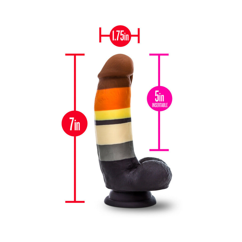 Avant Pride P9 Bear 7 inches Silicone Dildo with Balls