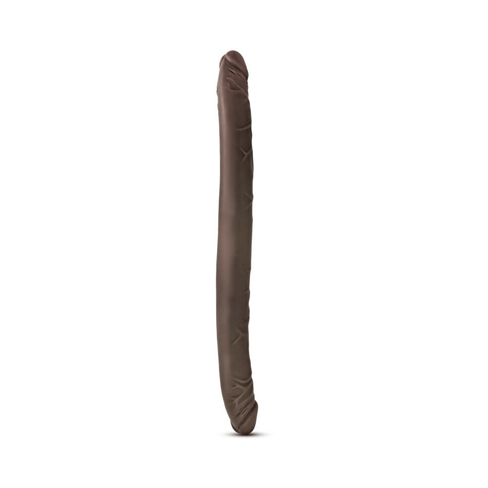 Blush Dr. Skin 16 inches Double Dildo Brown