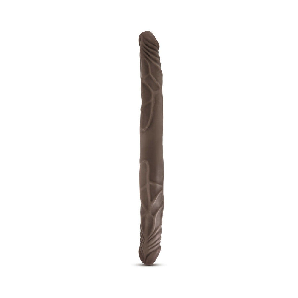 Blush Dr. Skin 14 inches Double Dildo Brown