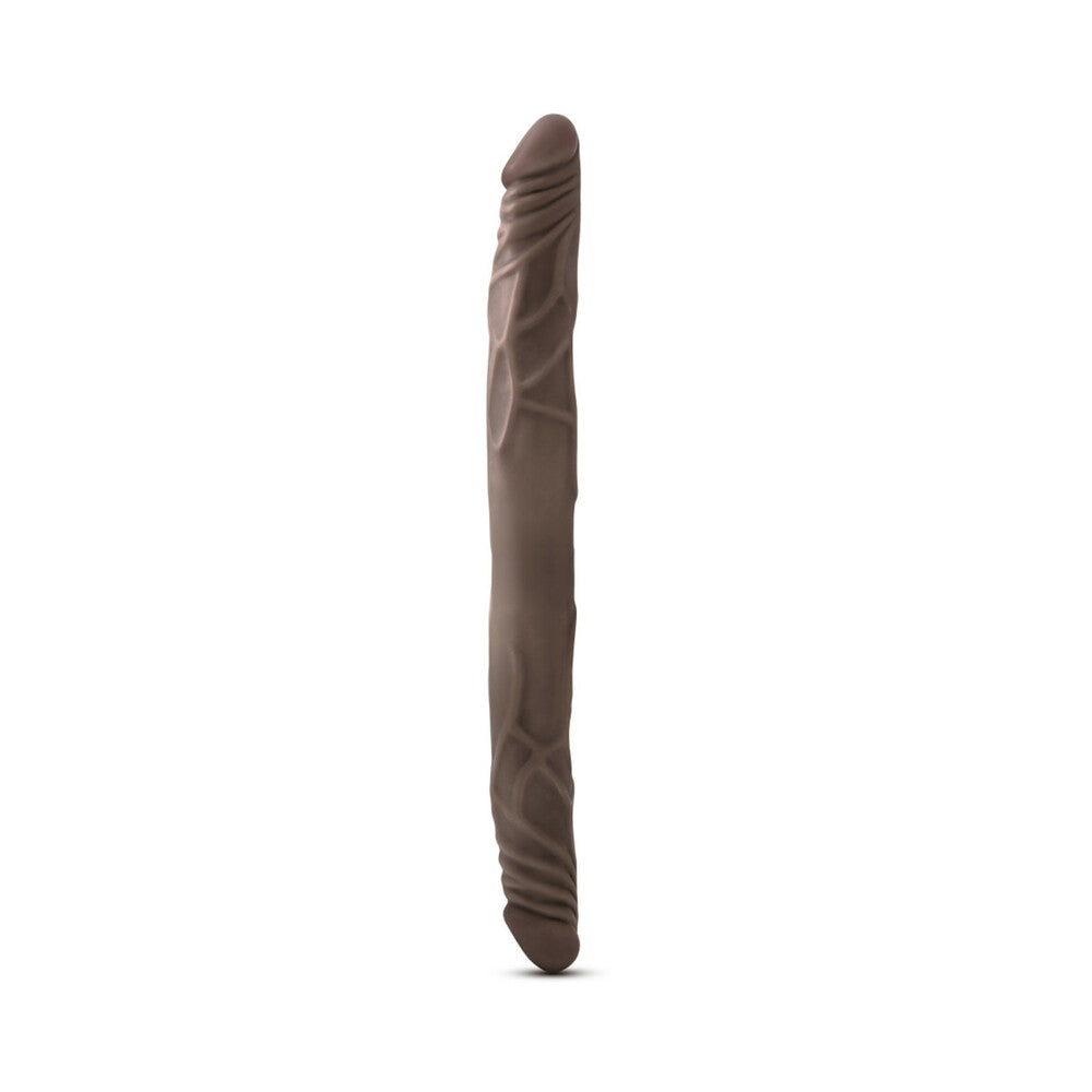 Blush Dr. Skin 14 inches Double Dildo Brown