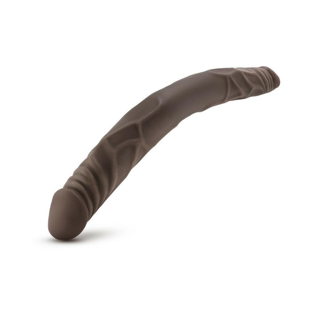 Blush Dr. Skin 14 inches Double Dildo Brown