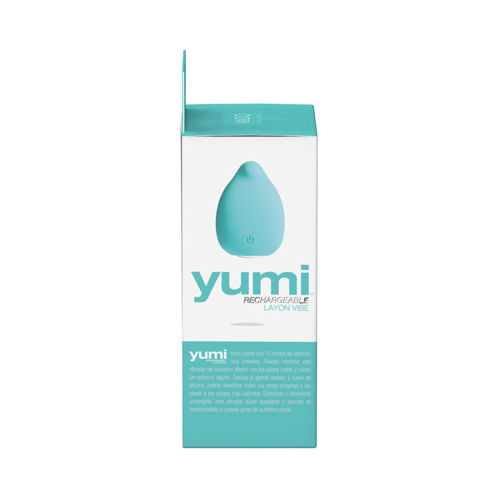 VeDO Yumi Rechargeable Finger Vibe - Tease Me Turquoise