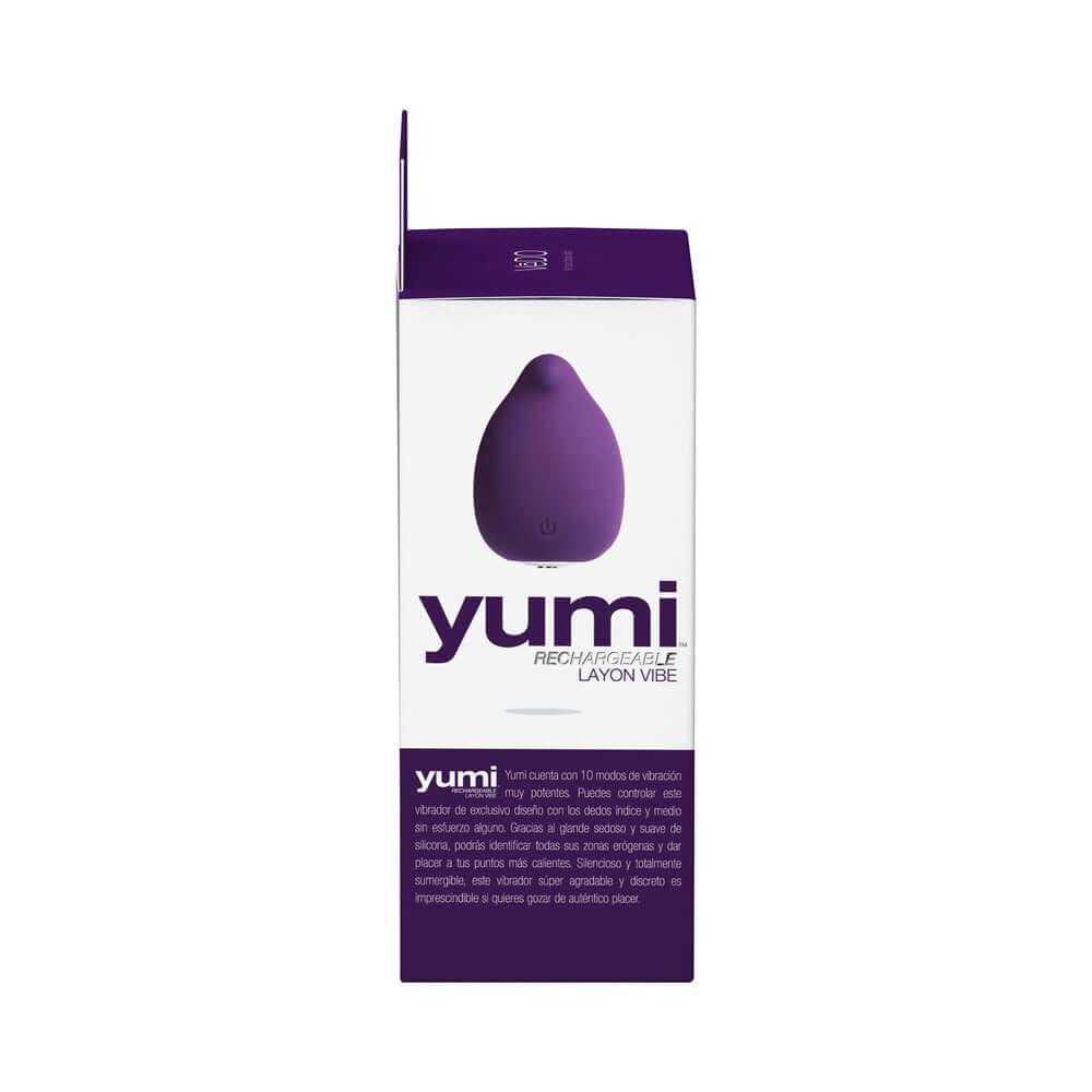VeDO Yumi Rechargeable Finger Vibe - Deep Purple