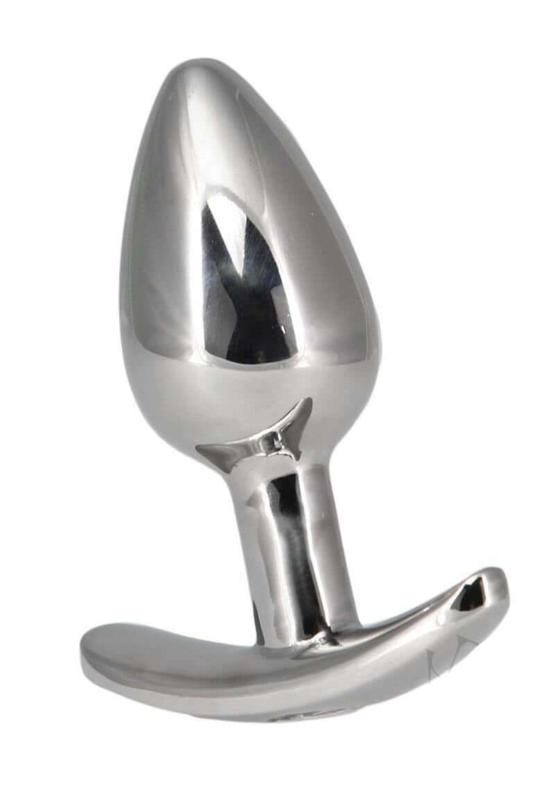 Pillow Talk Sneaky Luxurious Stainless Steel Anal Plug, elegant, beginner-friendly design, seamless stainless steel construction.