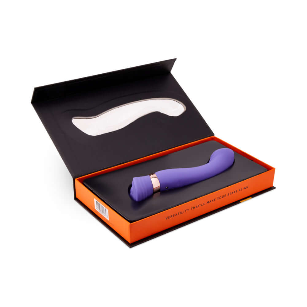 Nu Sensuelle Geminii Xlr8 14 Functions Double Motor Vibe - Ultra Violet