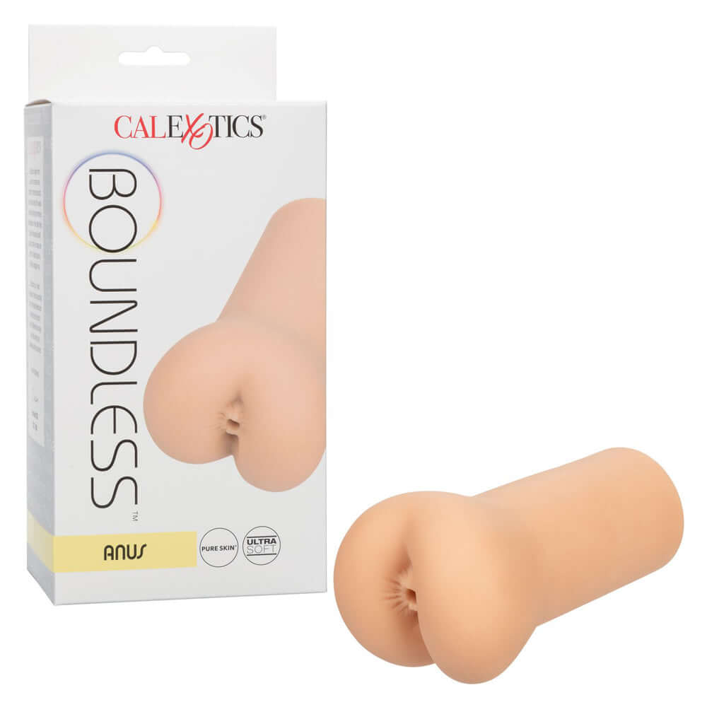 Boundless Anus Stroker Ivory with realistic texture and Pure Skin material, ideal personal pleasure accessory.
