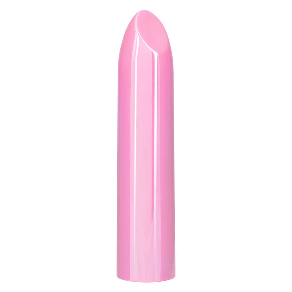 Aura Angled Bullet Vibrator Pink showcasing its sleek design for targeted pleasure and intense vibrations.