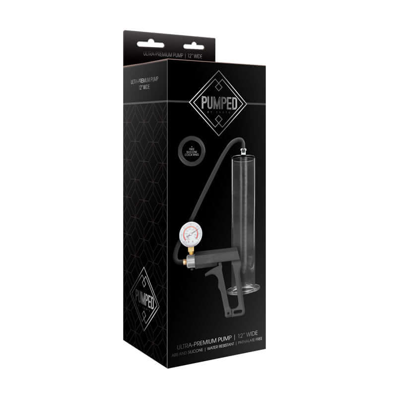 Pumped - Ultra-Premium Pump 12" Wide - Transparent