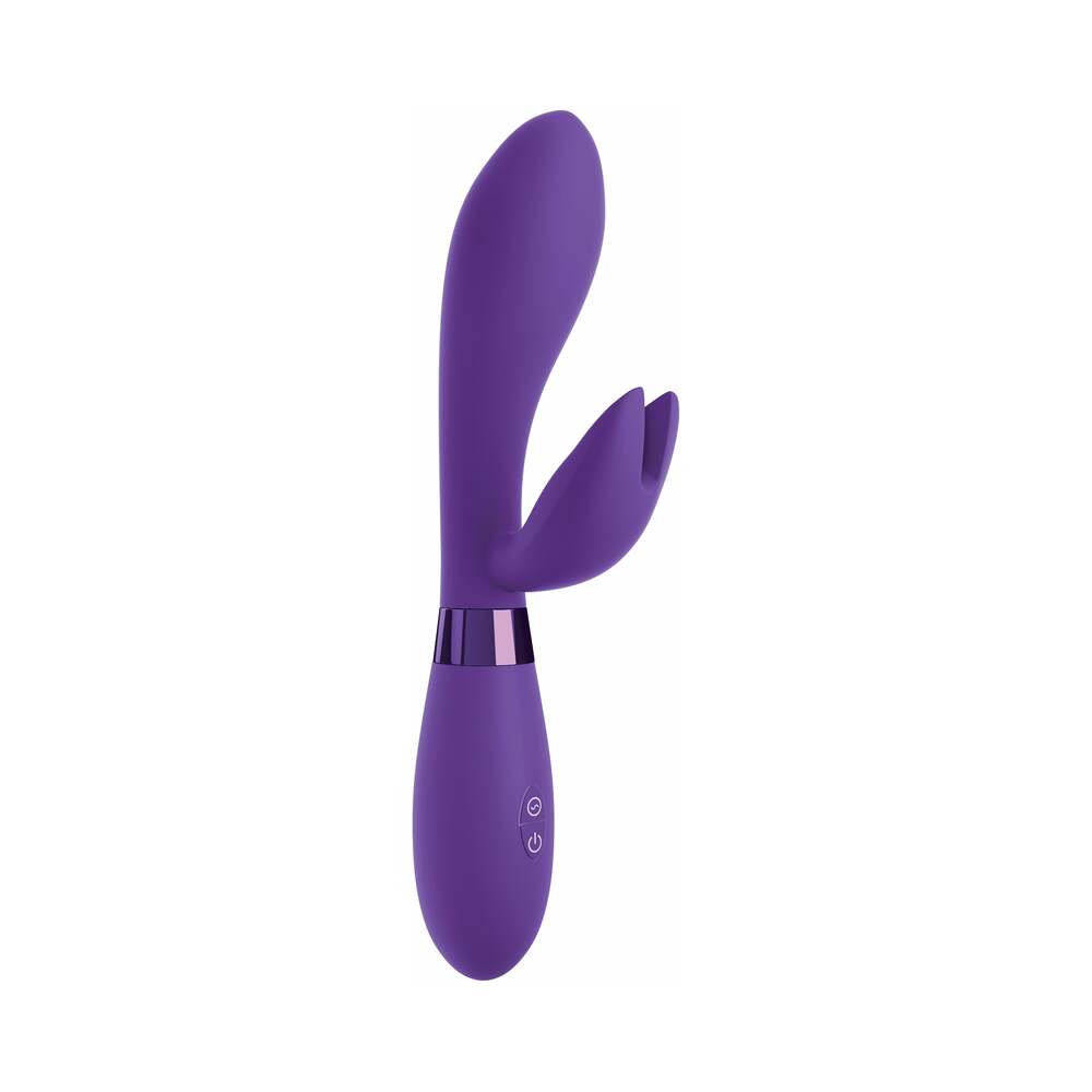 OMG! Rabbits #BestEver Silicone Vibrator Purple