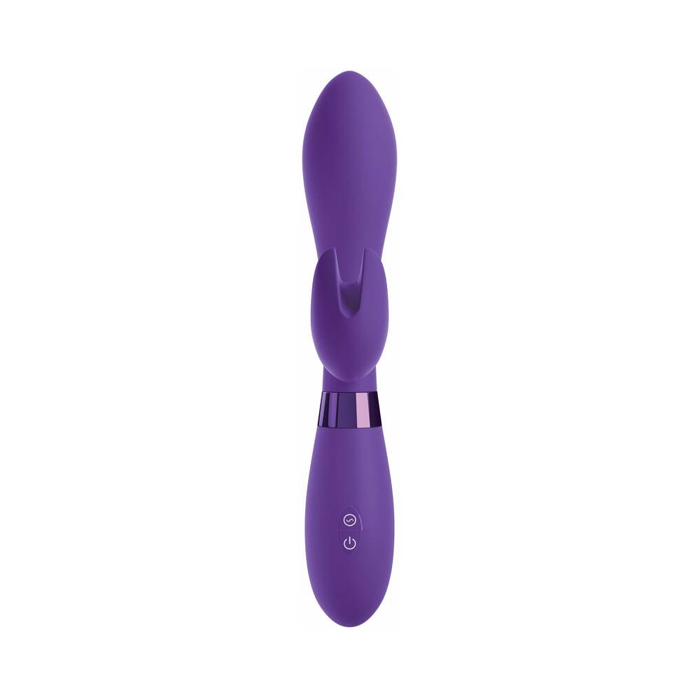 OMG! Rabbits #BestEver Silicone Vibrator Purple