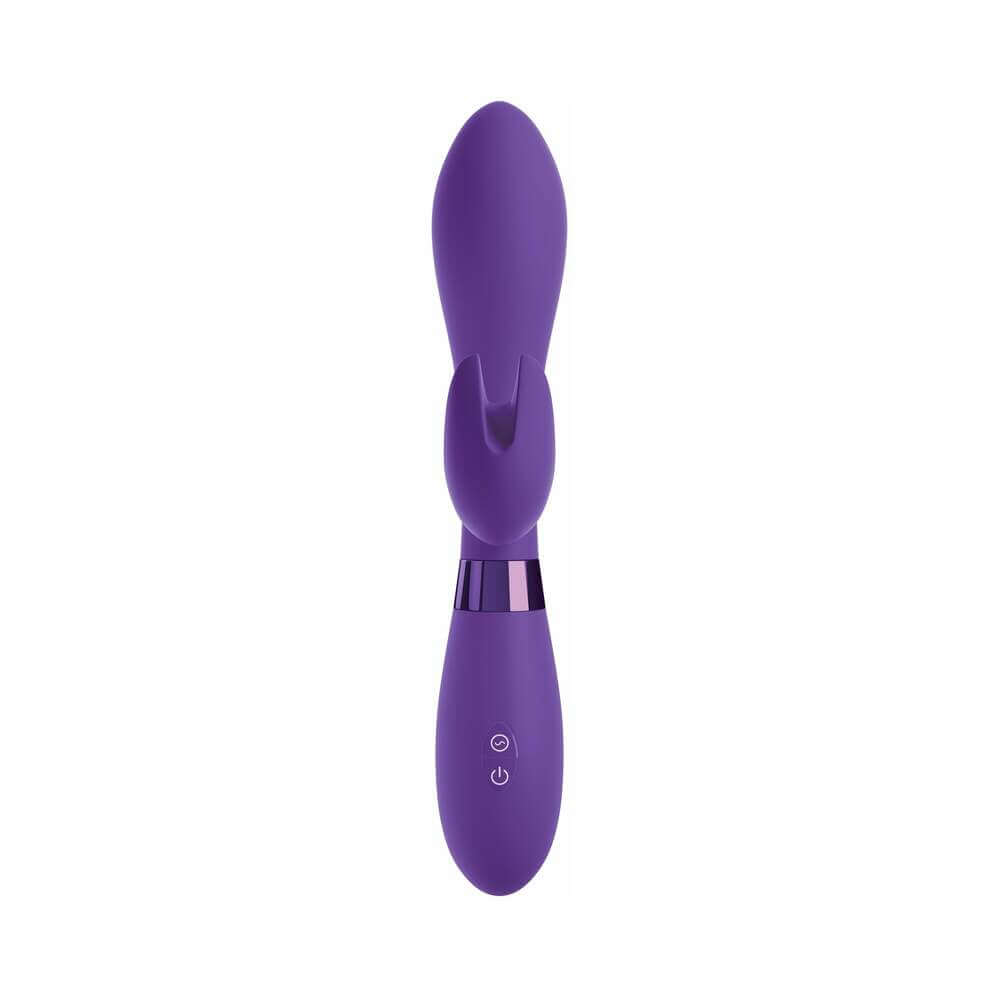 OMG! Rabbits #BestEver Silicone Vibrator Purple