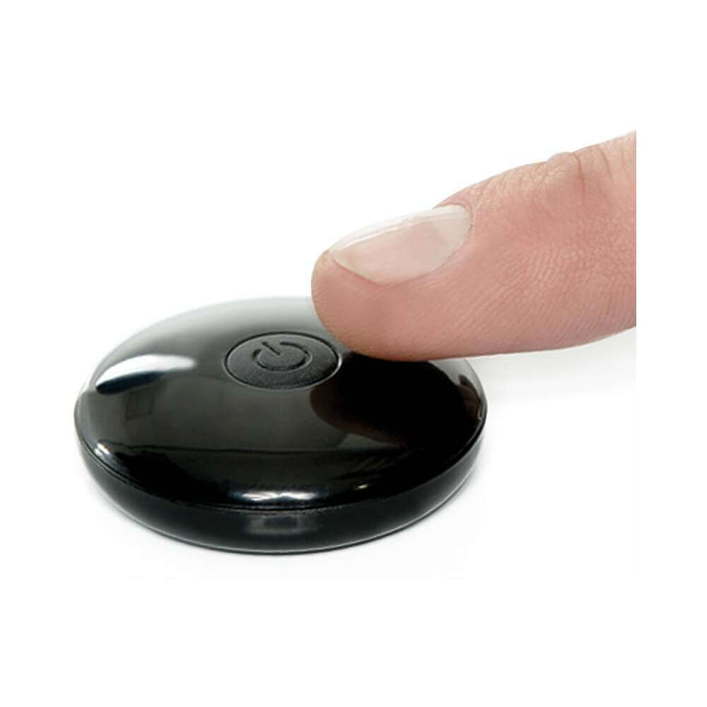 Fetish Fantasy Series Vibrating 8 inches Hollow Strap-On With Balls Brown/Black