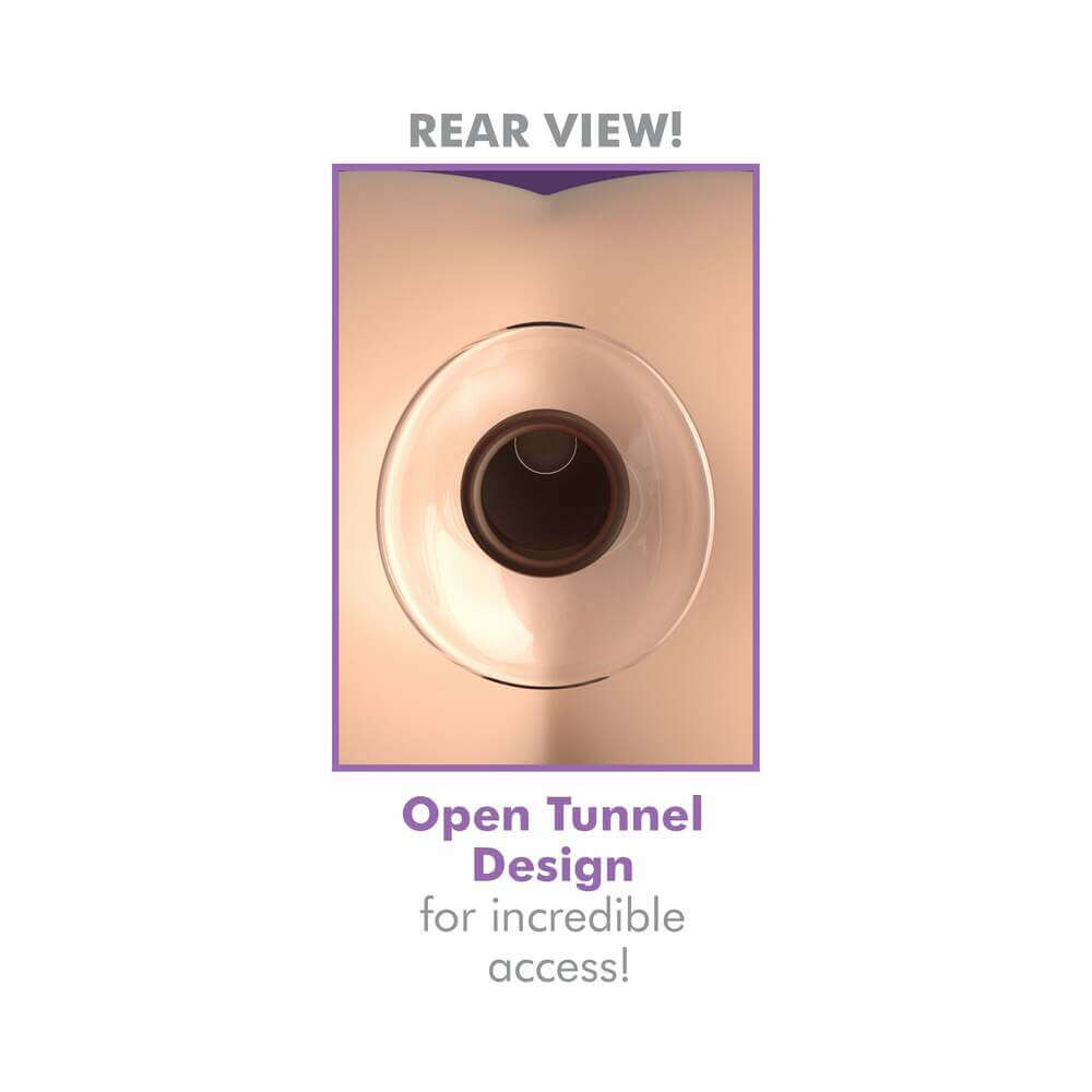 Anal Fantasy Elite Collection Beginner's Anal Gaper Glass Tunnel Plug Clear