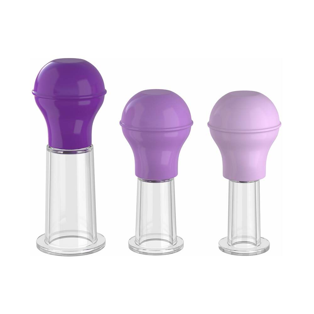 Fantasy For Her 3-Piece Her Nipple Enhancer Set Purple