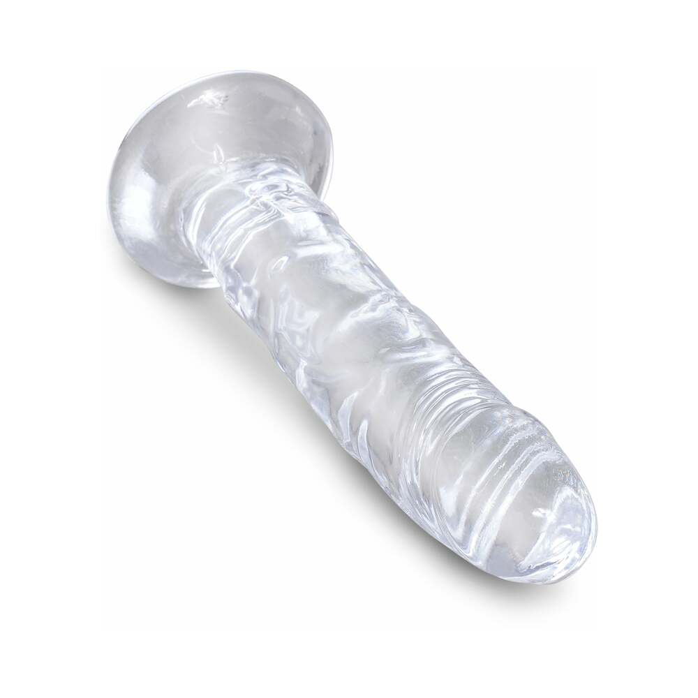 King Cock Clear 6 inches Cock Realistic Dildo With Suction Cup
