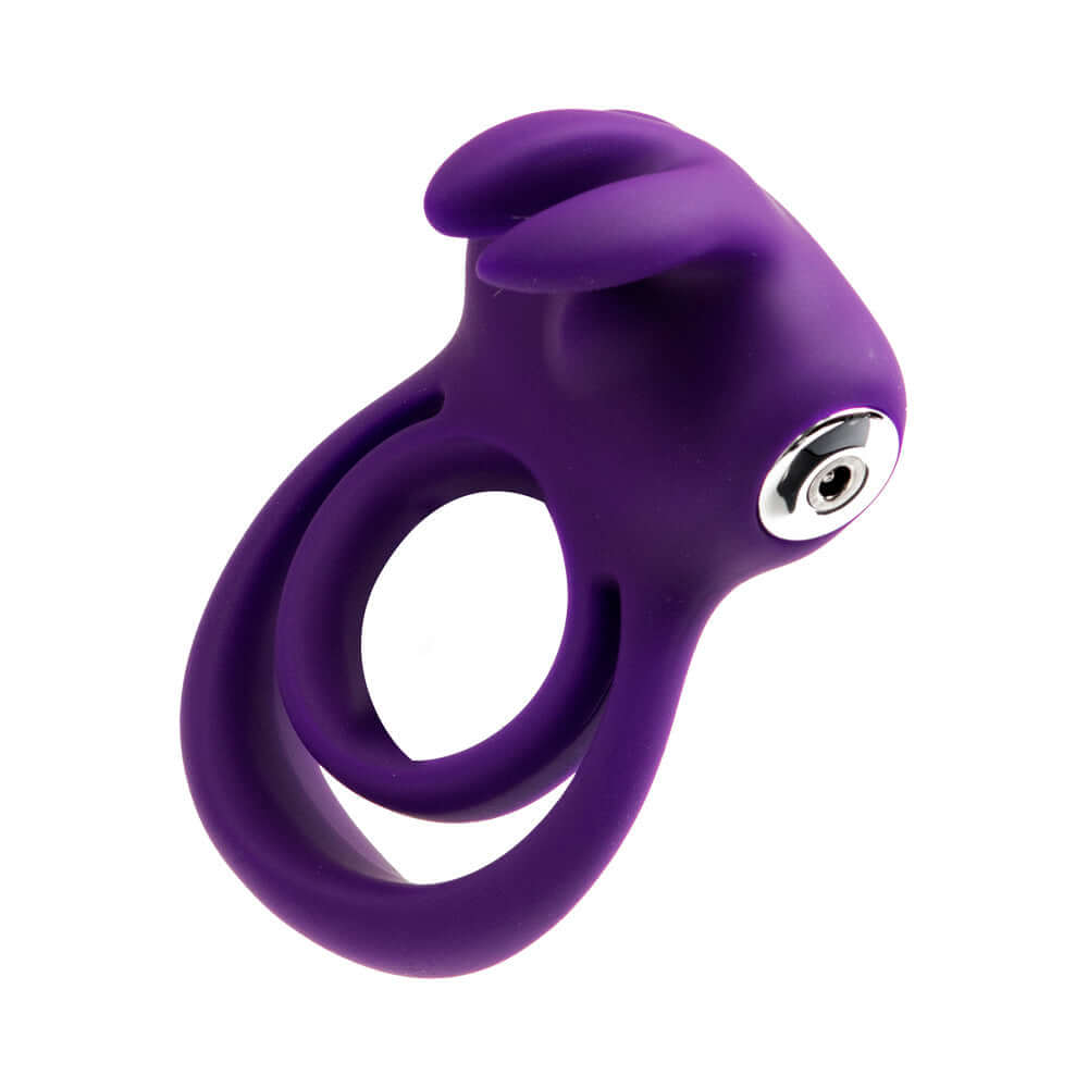 VeDO Thunder Bunny Rechargeable Dual C Ring Purple