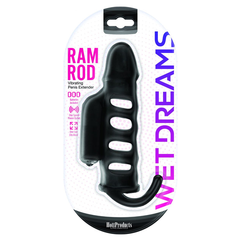 Ram Rod Penis Sleeve With Power Bullet