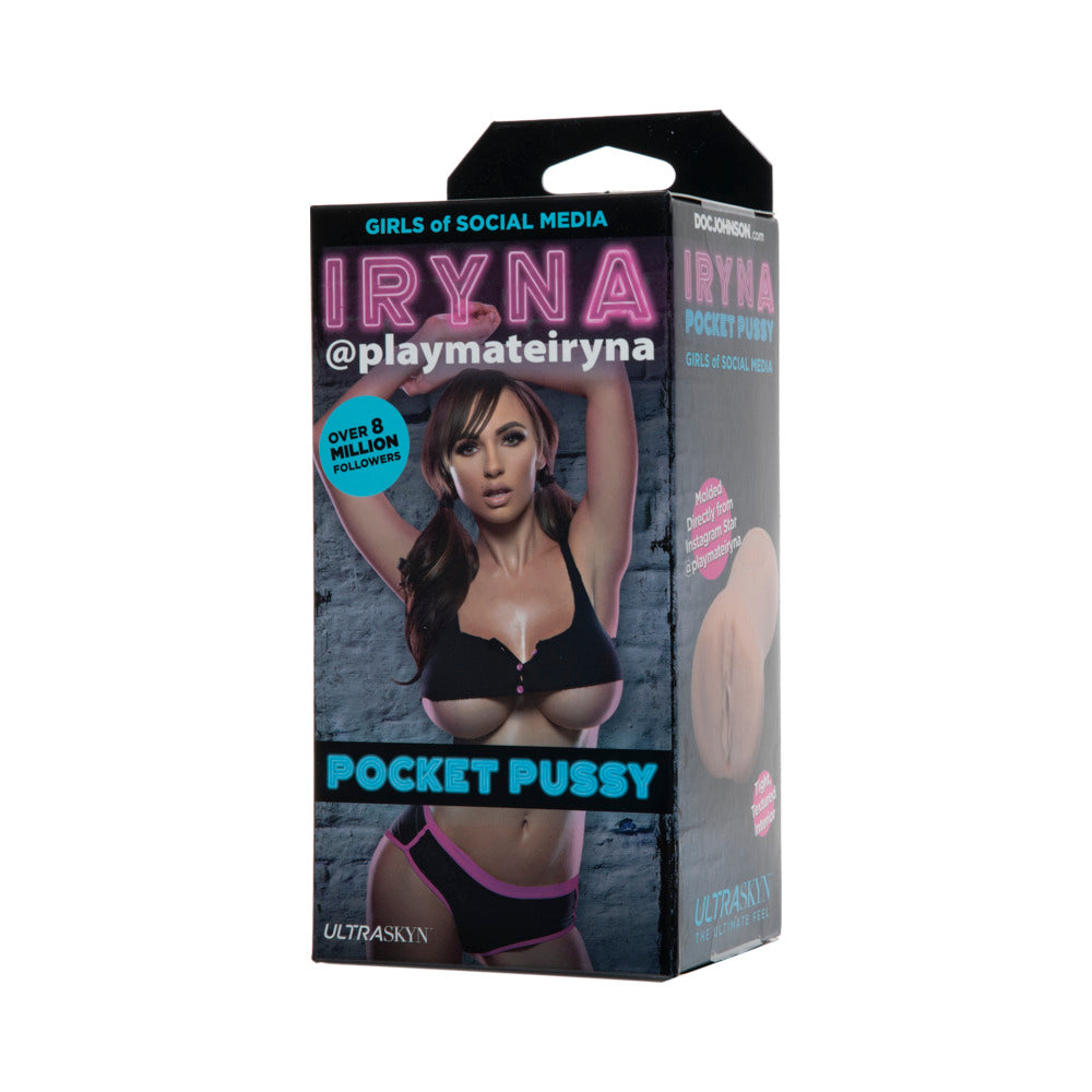 Signature Strokers - Girls of Social Media - @playmateiryna - ULTRASKYN Pocket Pussy Vanilla