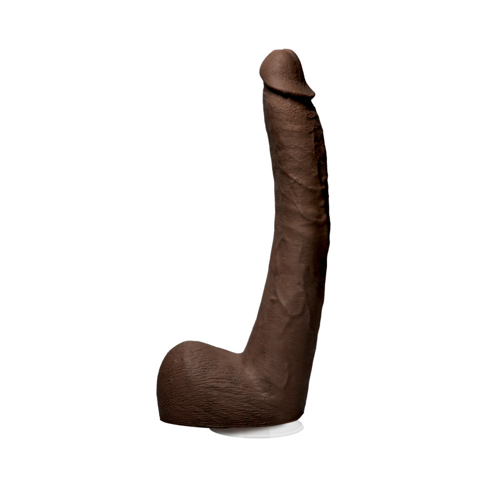 Signature Cocks Isiah Maxwell 10 Inches ULTRASKYN Cock Chocolate