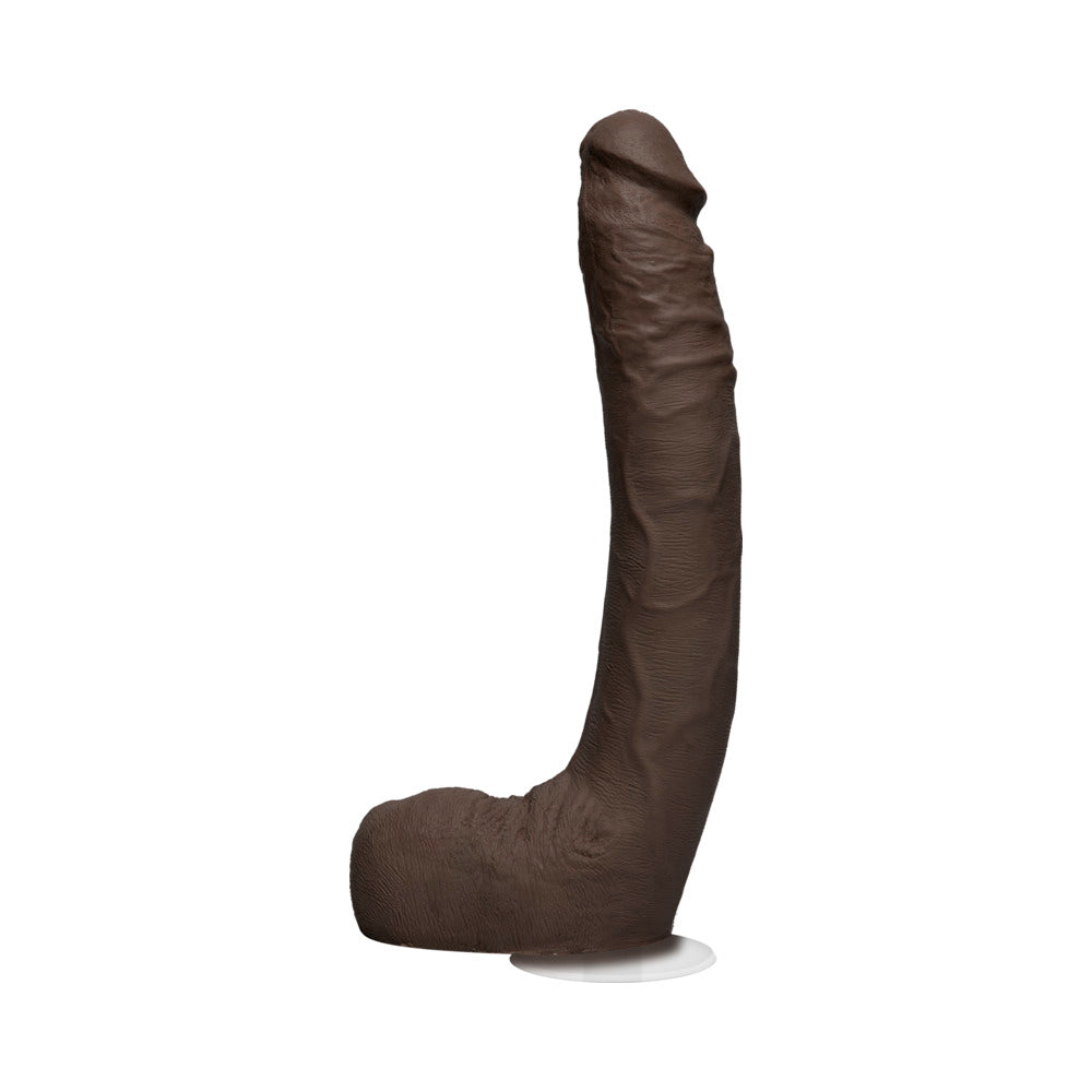 Signature Cocks Jax Slayher 10 Inches ULTRASKYN Cock with Removable Vac-U-Lock Suction Cup Chocolate