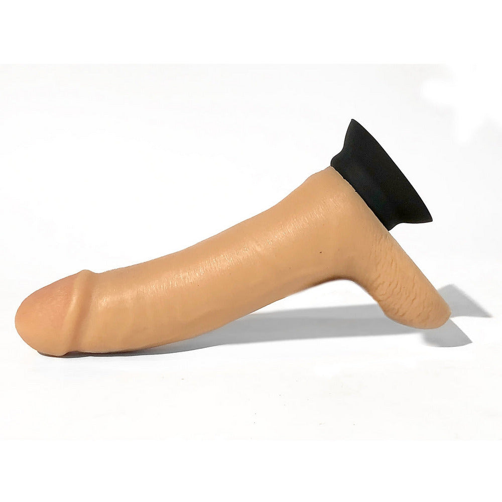 Rascal Rammer + Suction 8 inches Dildo with Handle and Suction Cup